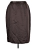 Le Suit 100% Polyester Solid Brown Formal Skirt Size 16 - photo 1