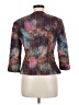 Joseph Ribkoff Print Purple Blazer Size 8 - photo 2