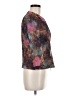 Joseph Ribkoff Print Purple Blazer Size 8 - photo 4