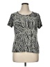 Croft & Barrow Silver Short Sleeve Top Size XL (petite) - photo 1