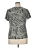 Croft & Barrow Silver Short Sleeve Top Size XL (petite) - photo 2