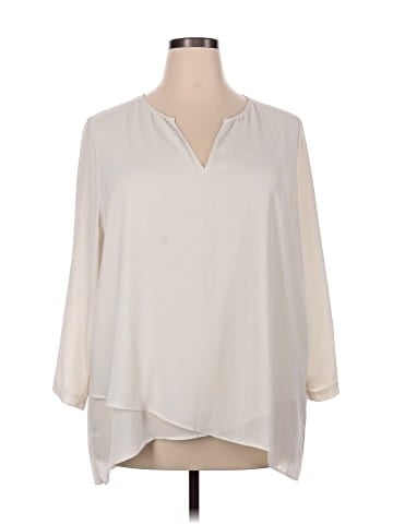 Karen Kane 3/4 Sleeve Blouse (view 1)