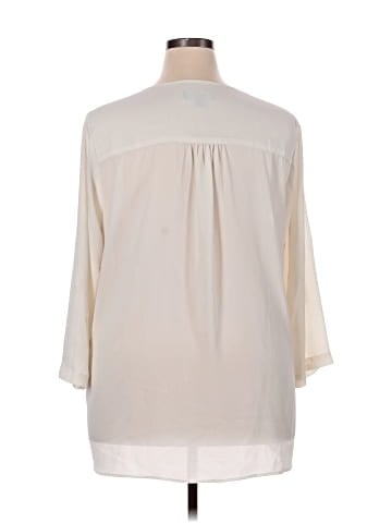 Karen Kane 3/4 Sleeve Blouse (view 2)