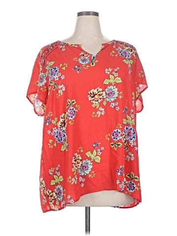 Pleione Short Sleeve Blouse (view 1)