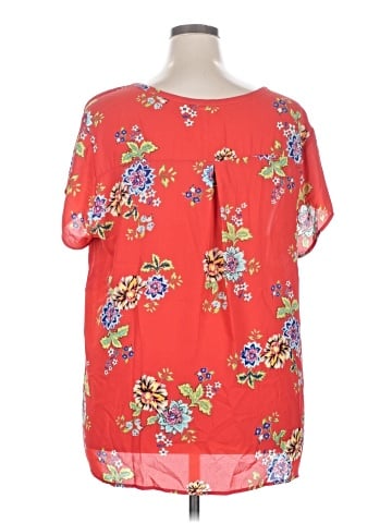 Pleione Short Sleeve Blouse (view 2)