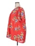 Pleione 100% Polyester Red Short Sleeve Blouse Size 2X - photo 5