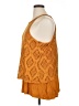 Shyanne 100% Polyester Orange Sleeveless Blouse Size XL - photo 5