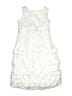 Bonnie Jean 100% Polyester White Dress Size 12 - photo 1