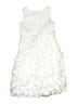 Bonnie Jean 100% Polyester White Dress Size 12 - photo 2