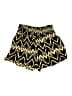 Eye Candy 100% Rayon Chevron-herringbone Gold Shorts Size M - photo 2