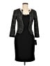 En Focus Studio Tweed Black Casual Dress Size 6 - photo 1