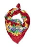 Echo 100% Silk Floral Red Silk Scarf One size - photo 1