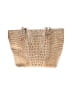 Brahmin 100% Leather Gold Leather Tote One size - photo 3