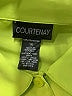 Courtenay 100% Polyester Color Block Green Short Sleeve Blouse Size 1X - photo 7