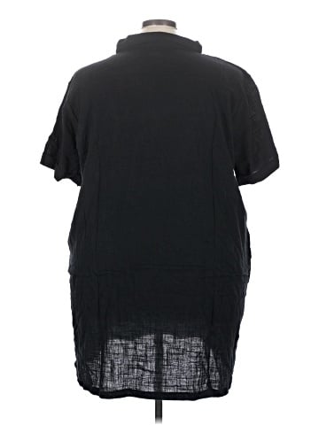 Zenana Short Sleeve Button-Down Shirt (view 2)