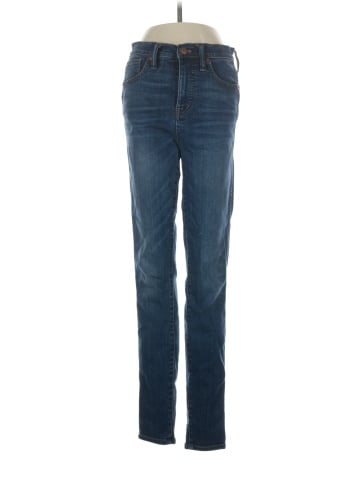 Madewell Tall 10" High-Rise Skinny Jeans in Danny Wash: TENCEL&trade; Denim Edition (view 1)