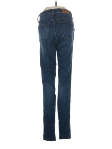 Madewell Tall 10" High-Rise Skinny Jeans in Danny Wash: TENCEL&trade; Denim Edition (view 2)