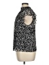 1.State 100% Polyester Animal Print Silver Sleeveless Blouse Size XL - photo 5