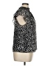 1.State 100% Polyester Animal Print Silver Sleeveless Blouse Size XL - photo 4