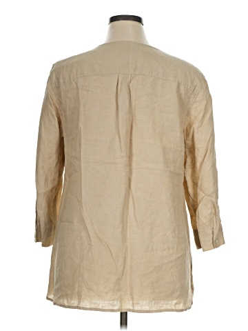Jones New York Sport 3/4 Sleeve Button-Down Shirt (view 2)