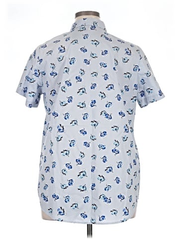 Woman Within Short Sleeve Button-Down Shirt (view 2)