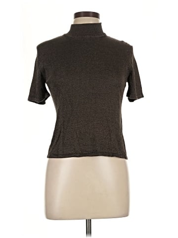 Albert Nipon Short Sleeve Turtleneck (view 1)