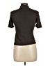 Albert Nipon Solid Brown Short Sleeve Turtleneck Size 12 - photo 2