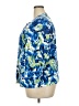 DressBarn Print Blue Blazer Size 18 - photo 5