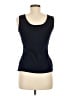 St. John Blue Tank Top Size M - photo 2