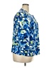 DressBarn Print Blue Blazer Size 18 - photo 4