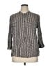 JCPenney Gray 3/4 Sleeve Blouse Size XL - photo 1