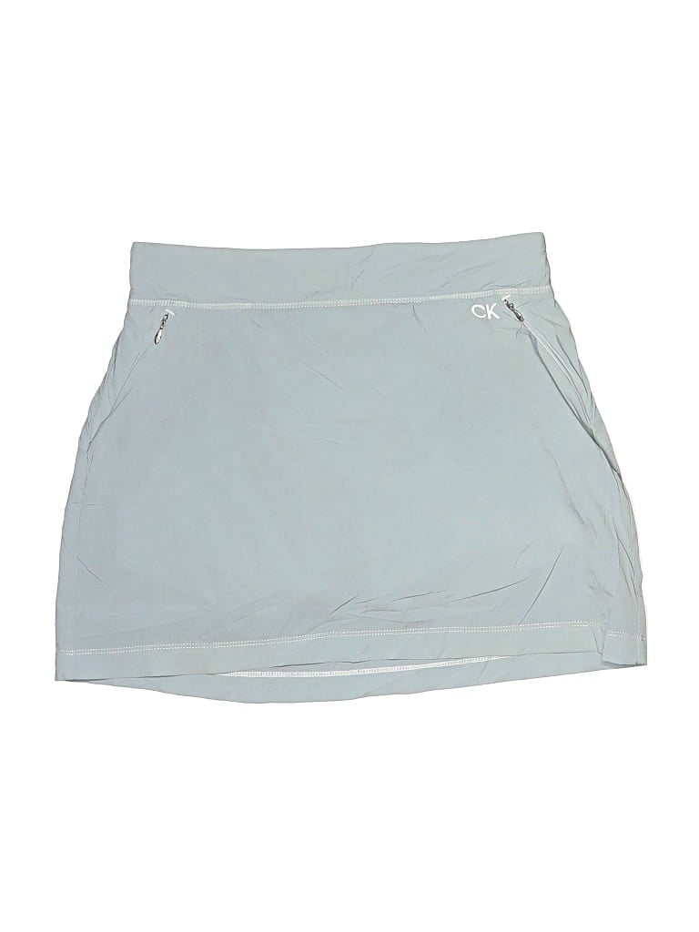 Pre-owned Calvin Klein Performance Active Skort In Gray