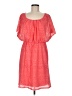 AGB 100% Polyester Orange Casual Dress Size 6 - photo 1