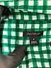 Ann Taylor 100% Polyester Green Long Sleeve Button-Down Shirt Size M - photo 7
