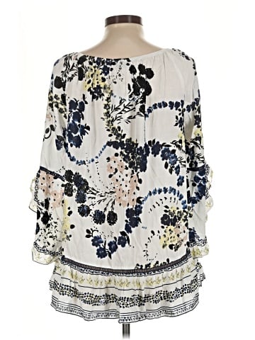 Fever 3/4 Sleeve Blouse (view 2)