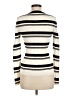 Nine West Stripes Ivory Turtleneck Sweater Size M - photo 2