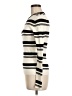 Nine West Stripes Ivory Turtleneck Sweater Size M - photo 5