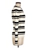Nine West Stripes Ivory Turtleneck Sweater Size M - photo 4