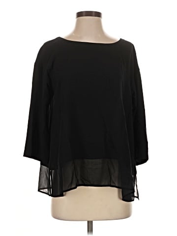Eileen Fisher 3/4 Sleeve Silk Top (view 1)