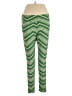 Lularoe Chevron-herringbone Green Leggings Size 1X (Tall & Curvy) - photo 1
