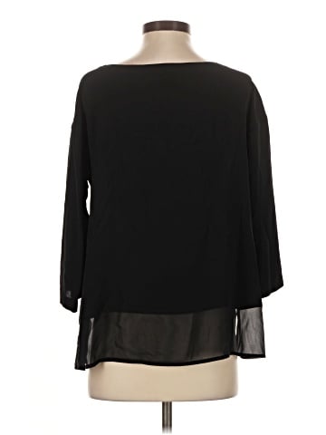 Eileen Fisher 3/4 Sleeve Silk Top (view 2)