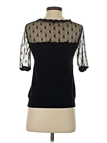 Knitted & Knotted Short Sleeve Turtleneck (view 2)