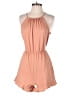Caution to the Wind Solid Orange Romper Size M - photo 1