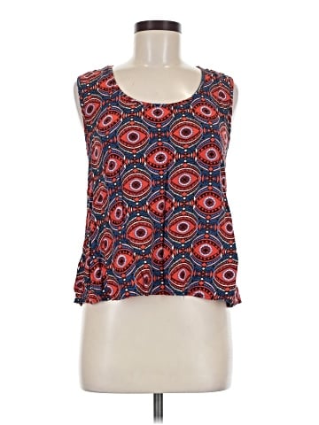 Eyeshadow Sleeveless Blouse (view 1)