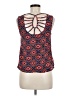 Eyeshadow Red Sleeveless Blouse Size M - photo 2