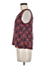 Eyeshadow Red Sleeveless Blouse Size M - photo 5