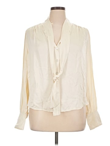 Karen Kane Long Sleeve Blouse (view 1)