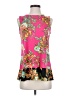 Coco Bianco Pink Sleeveless Blouse Size S - photo 1