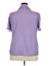 Rebecca Malone 100% Polyester Polka Dots Purple Short Sleeve Blouse Size 2X - photo 2