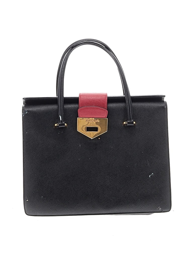 Prada Satchel, Black Color Block